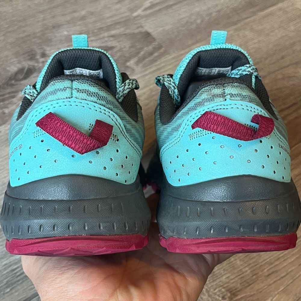 Saucony Trail Excursion TR 15 Trail Running Shoes Teal Womens 7.5 UK 5.5 EU 38.5 - Picture 5 of 8